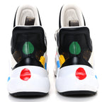 LV X YK Calfskin Monogram Dots Monogram Archlight Sneakers White