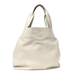 Soft Calf Hobo Bag White