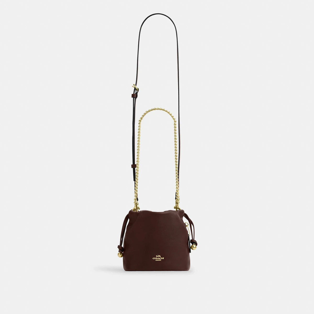 Coach Outlet Faye Mini Drawstring Bag With Ruching