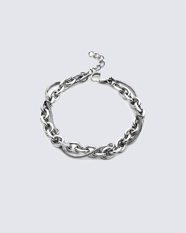 KIIKIO Titanium Steel Lava Wrap Bracelet with Unique Design Main Image