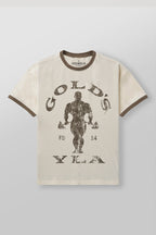 4009 - Golds Gym Ringer Tees