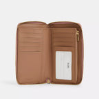 Coach Outlet Medium Id Zip Wallet In Signature Canvas
