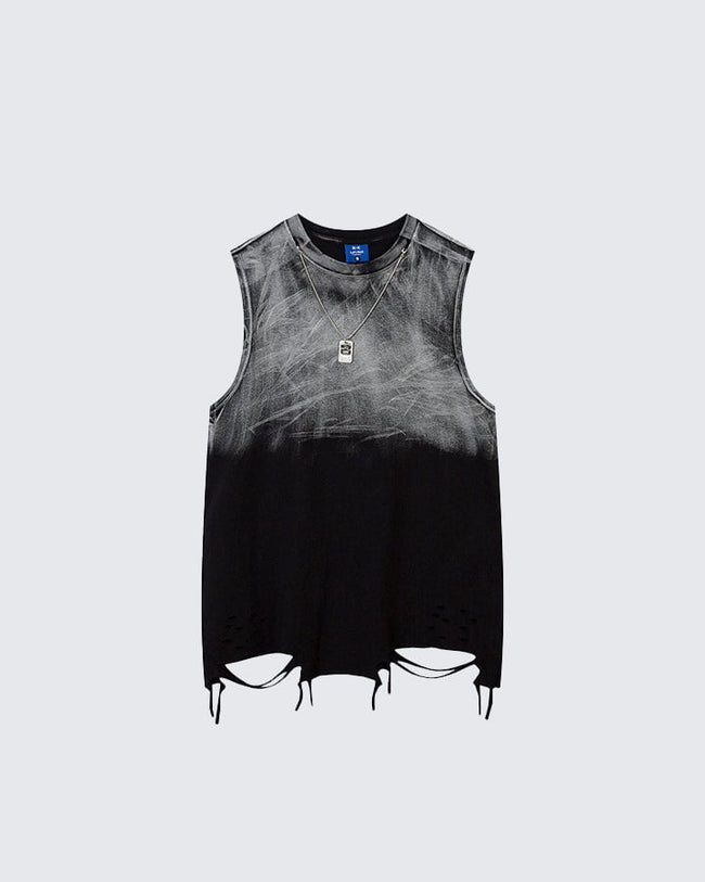 Gradient Wash Pendant Street Tank Top Hover Image