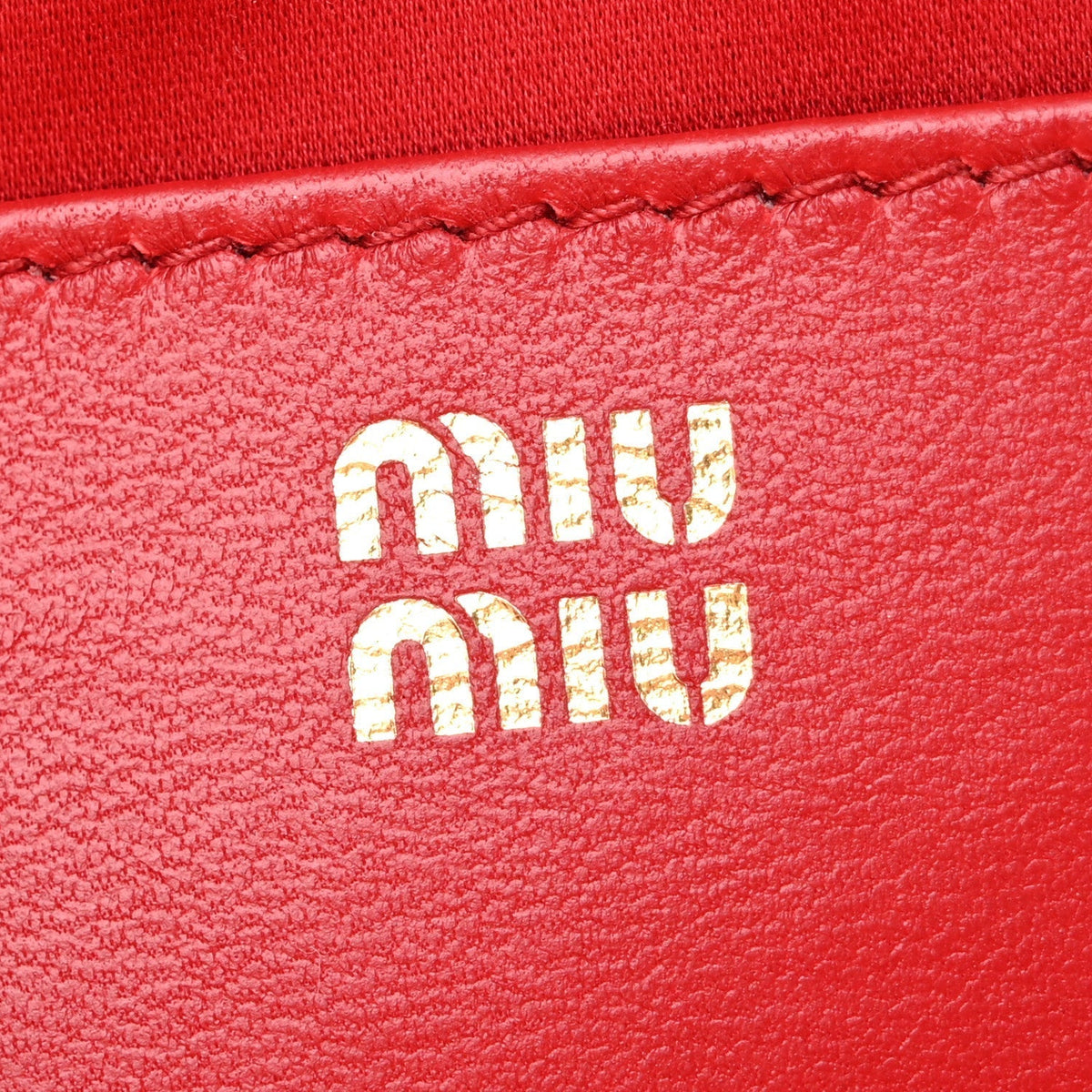 Nappa Matelasse Regular Arcadie Top Handle Bag Rosso