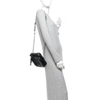 Nappa Matelasse Crossbody Black