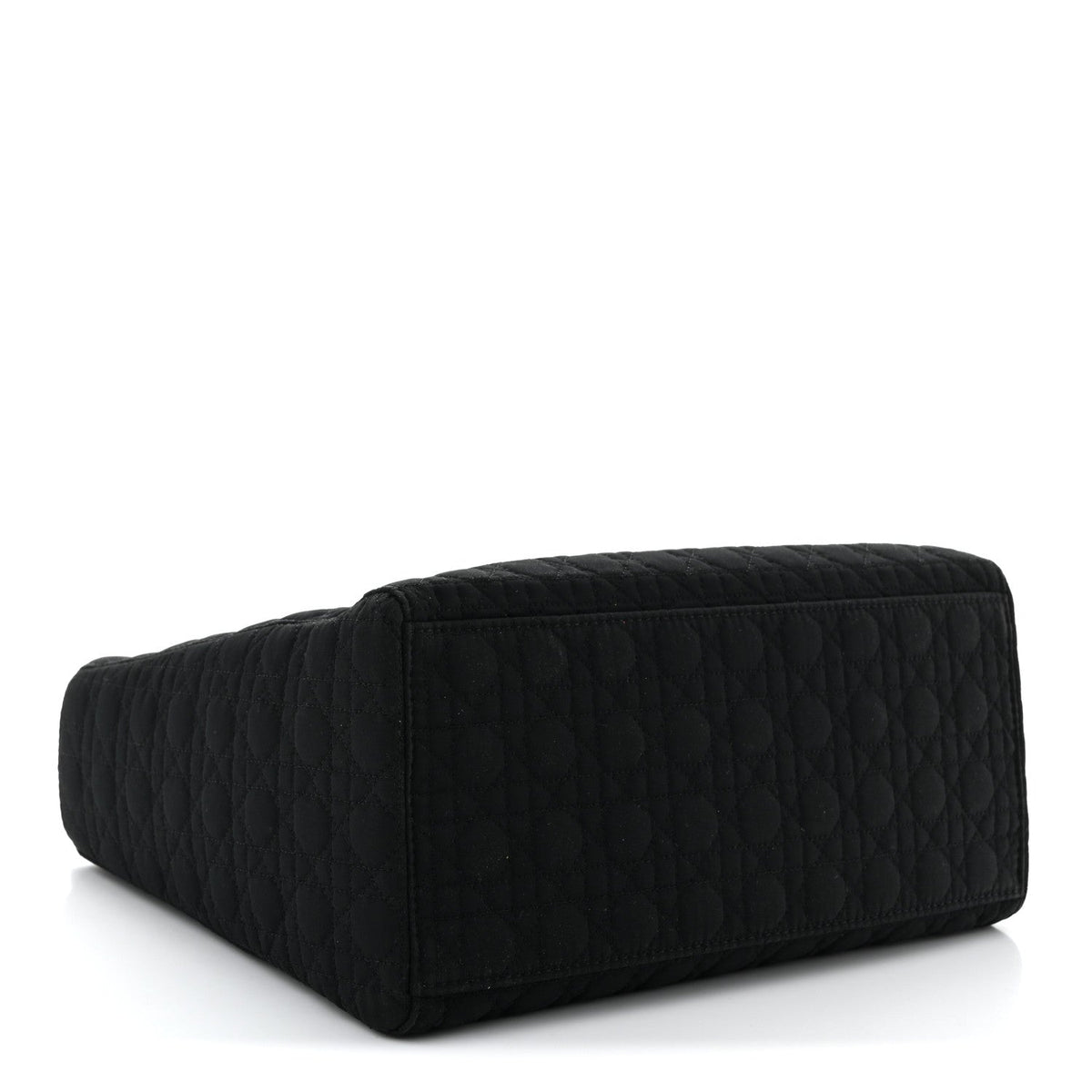 Nylon Cannage Large Lady Dior Black