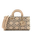 Tweed Cannage Medium Lady D-Joy Natural Black