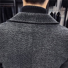 Men's Fashion Personality Windbreaker Slim Coat