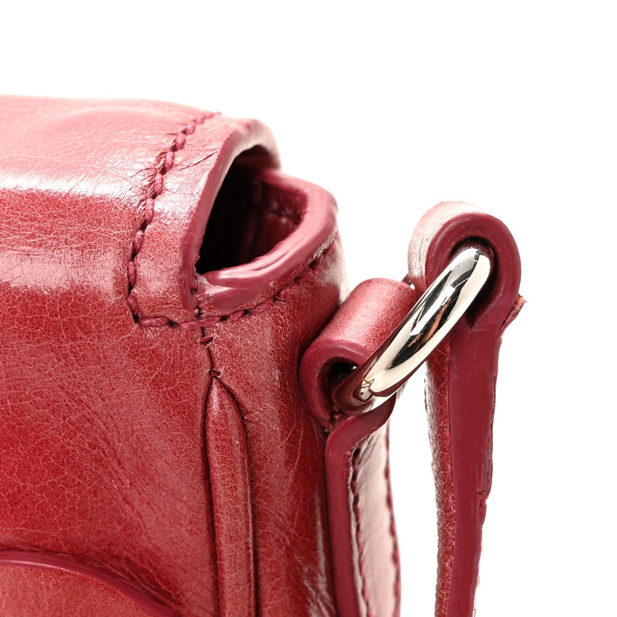 Vitello Shine Crossbody Bruyere