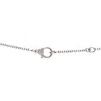 18K White Gold Diamond Finesse Pendant Necklace