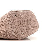 Nappa Matelasse Swarovski Crystal Tote Cammeo