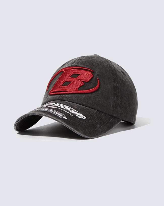 Letter Embroidered Casual Baseball Cap Main Image