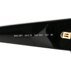 Acetate Cat Eye Sunglasses SMU 06Y Black Ardesia