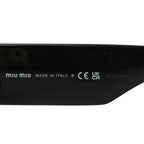 Acetate Glimpse Sunglasses SMU 10W Black