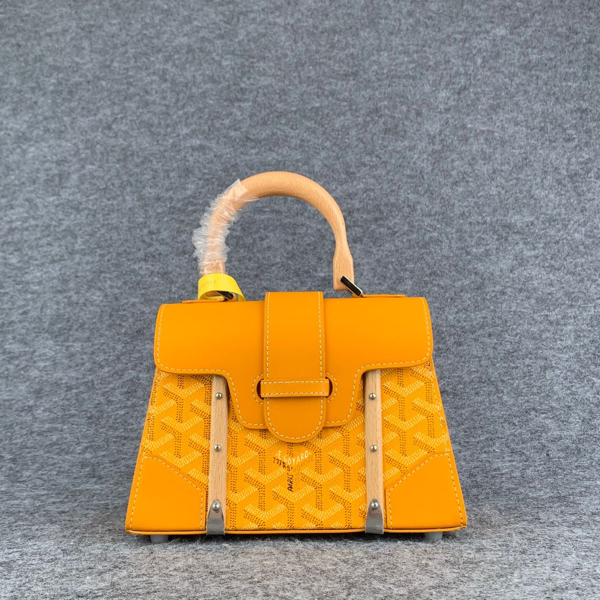 Goyard Saïgon Structure Mini Bag 'Yellow'.