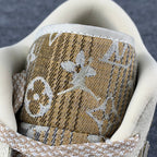 Custom Air Jordan 1 Low Sable Weave 'Sail/Tan'