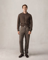 Five Pocket Canvas Trouser - Khaki