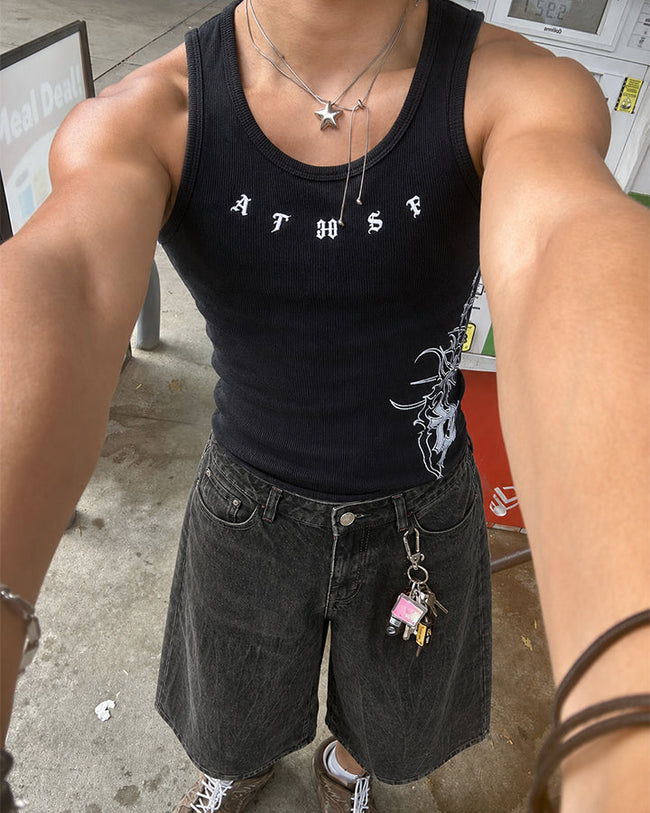 American Street Printed Tank Top New Main Image