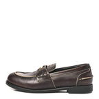 Spazzolato Penny Loafer 39 Ebony
