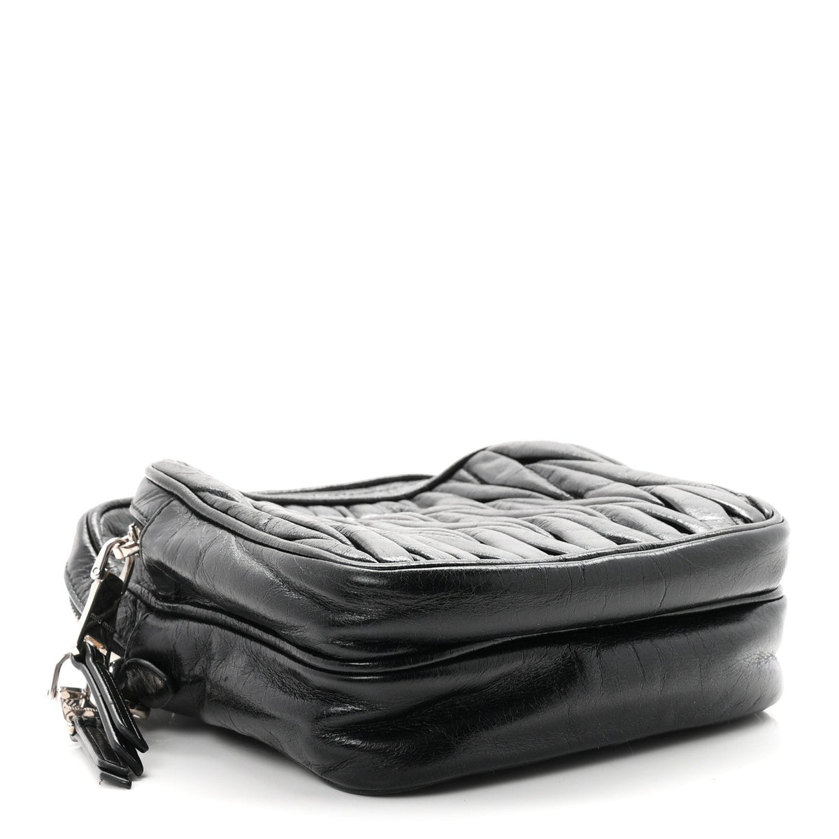 Nappa Matelasse Crossbody Black