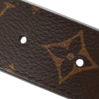 Monogram 30mm LV Initiales Reversible Belt 90 36 Coquelicot