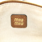 Nappa Aviator Mini Pouch Rovere
