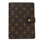 Monogram Medium Ring Agenda Cover