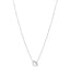 18K White Gold Diamond Finesse Pendant Necklace