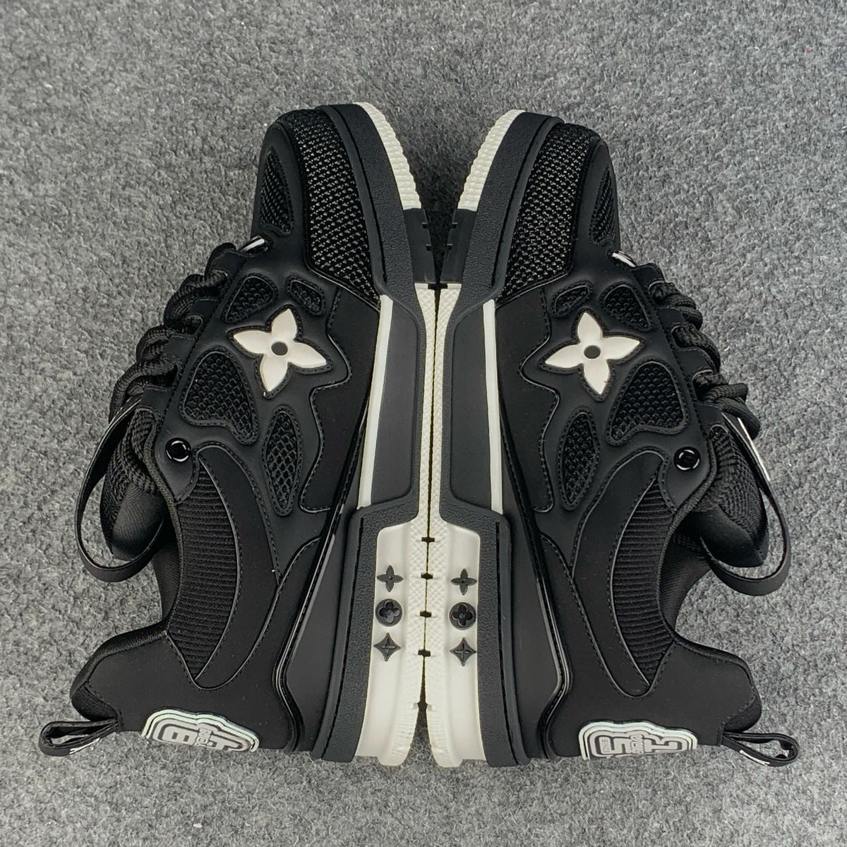 LV Skate Sneaker 'Black White'