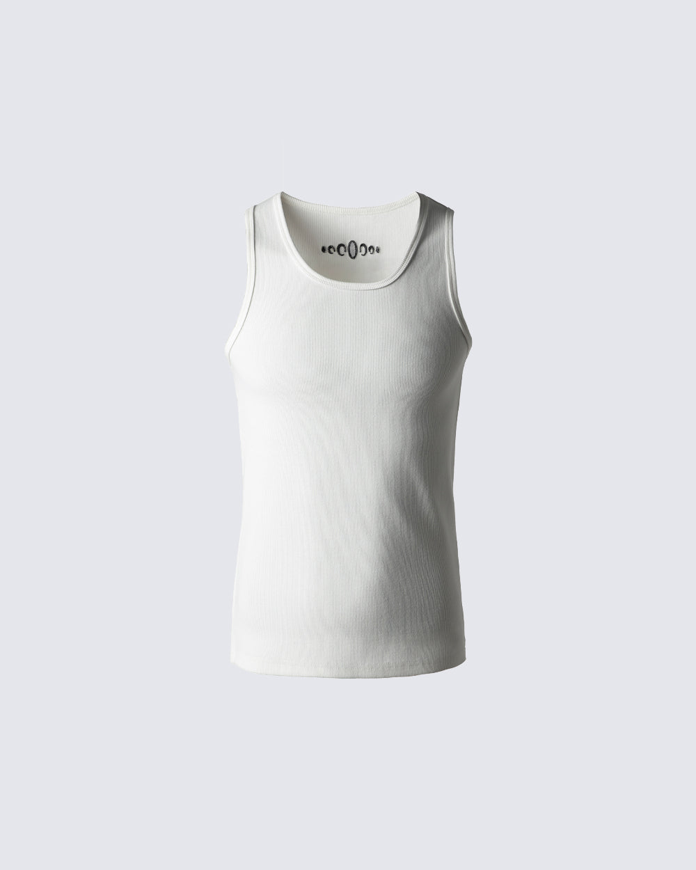 Street-Edge Vintage Embroidered Slim Fit Tank