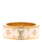 Metal Enamel Nanogram Ring M 54 7 White