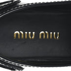 Spazzolato Penny Loafer 39 Black White