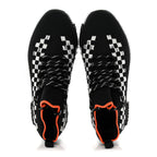 Knit Womens Flex Bolduc Sneakers 37 Black White