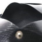 Lizard Calvi Card Case Black