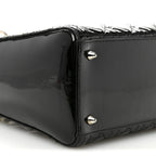 Patent Cannage Medium Lady Dior Black