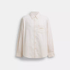 Coach Outlet Long Sleeve Button Down Shirt