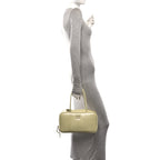 Ayers Medium Beau Top Handle Bag Pistachio