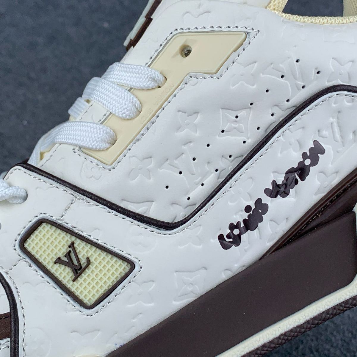 Tyler the Creator X LV Trainer 'White Mocha'