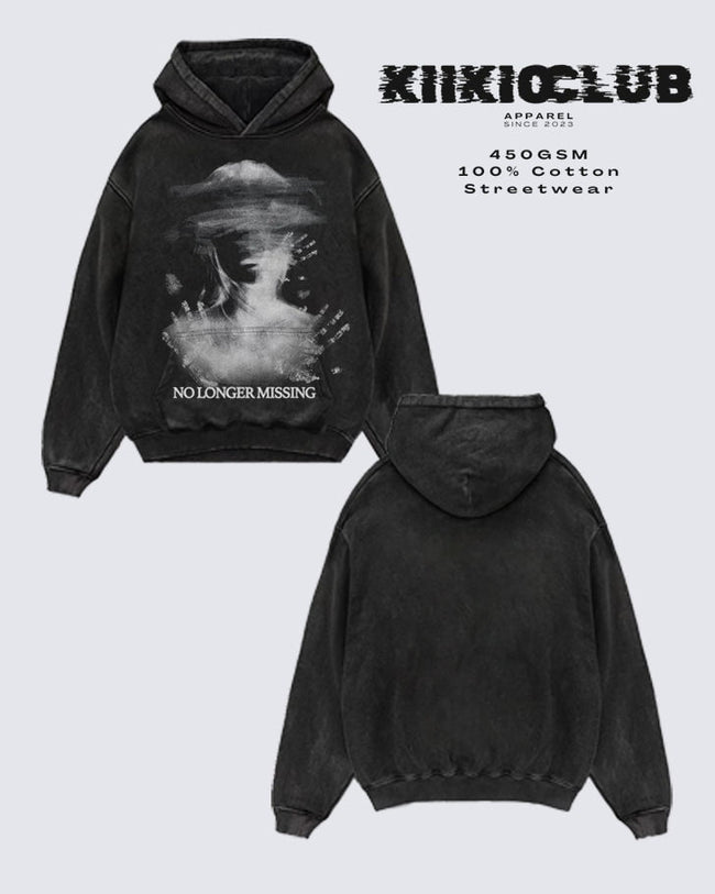 KIIKIOCLUB Street Fashion Print Hoodie Main Image