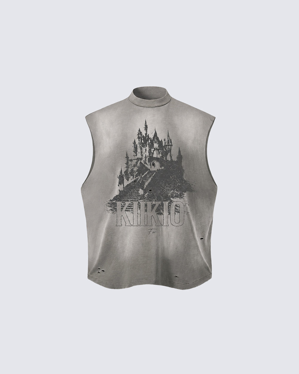 KIIKIO - New Wasteland Washed Sleeveless Vest
