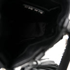Raso Crystal Starlight Bucket Bag Black