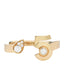 18K Yellow Gold Diamond Extrait de No 5 Ring 54 7