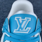 LV Trainer Low 'White Sky Blue'