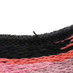 Canvas Embroidered Floral Shoulder Strap Black Multicolor