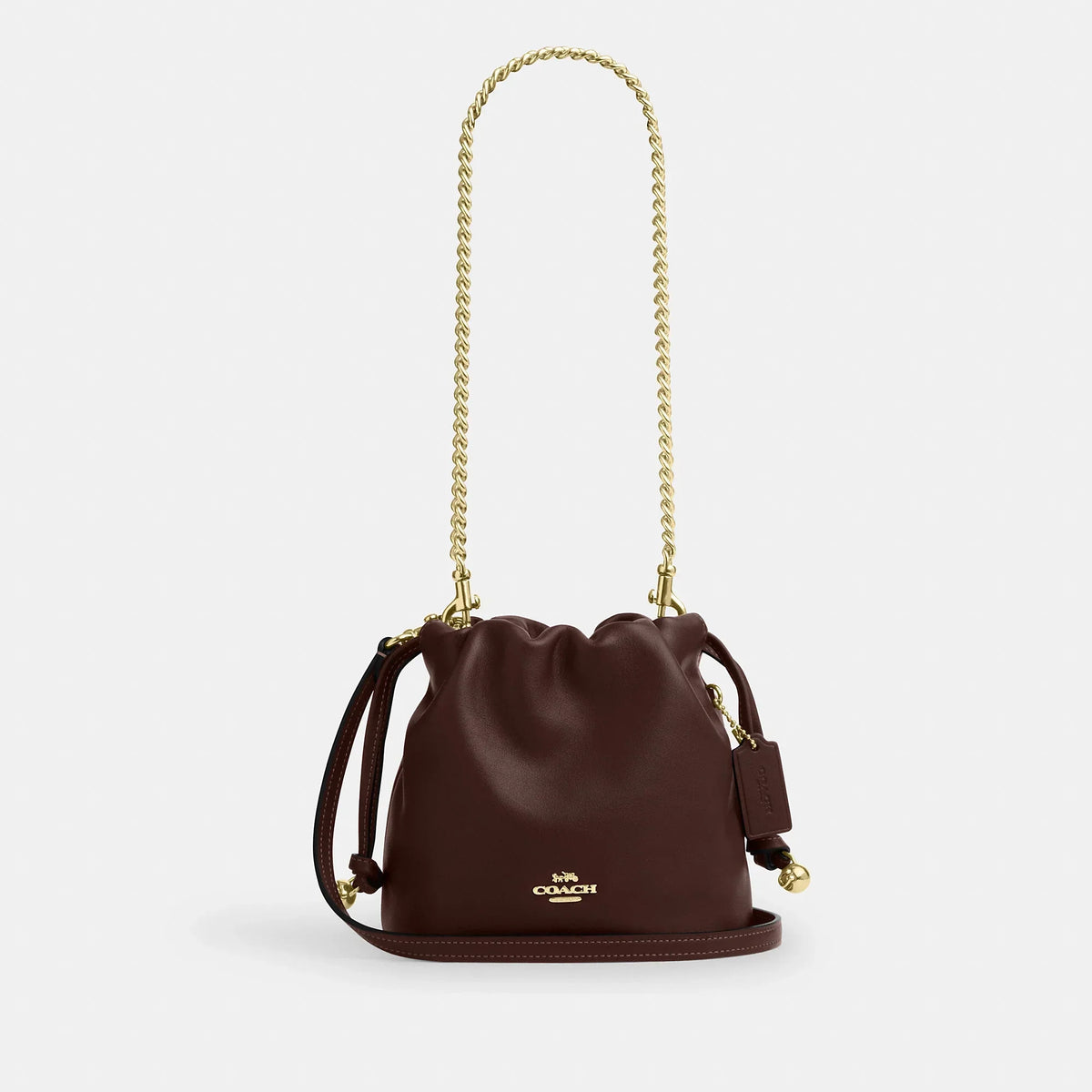 Coach Outlet Faye Mini Drawstring Bag With Ruching