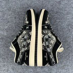 Custom Air Jordan 1 Low 'Noir Loom'