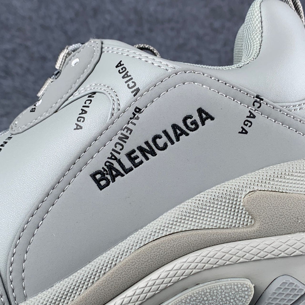 Balenciaga Triple S 'Allover Logo - Grey'