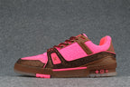 LV Trainer 'Crystal Pink Brown' (Rare Edition)