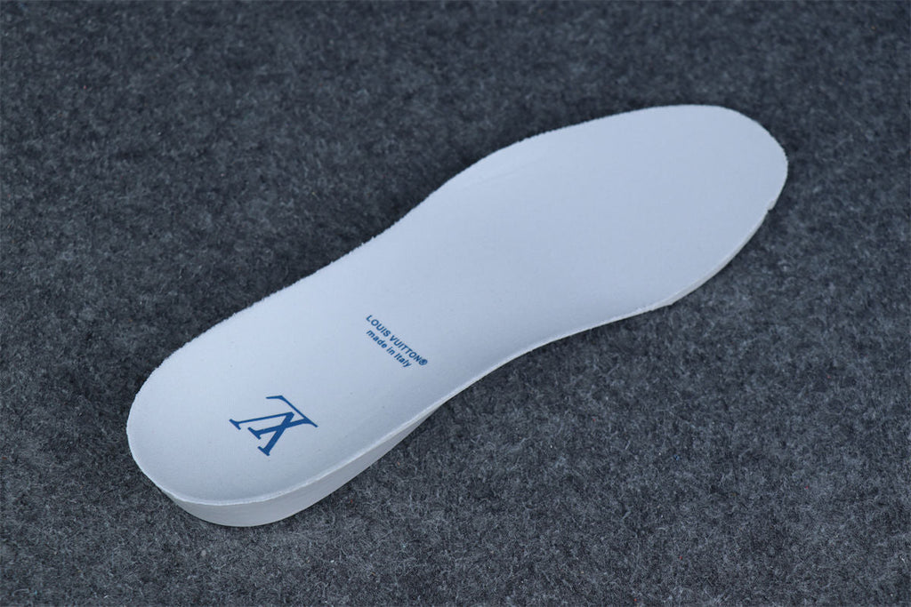 LV Trainer Monogram Denim 'White Blue'