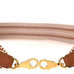 Toile Swift 50mm Sangle Cavale Shoulder Strap Ecru Beige Gold